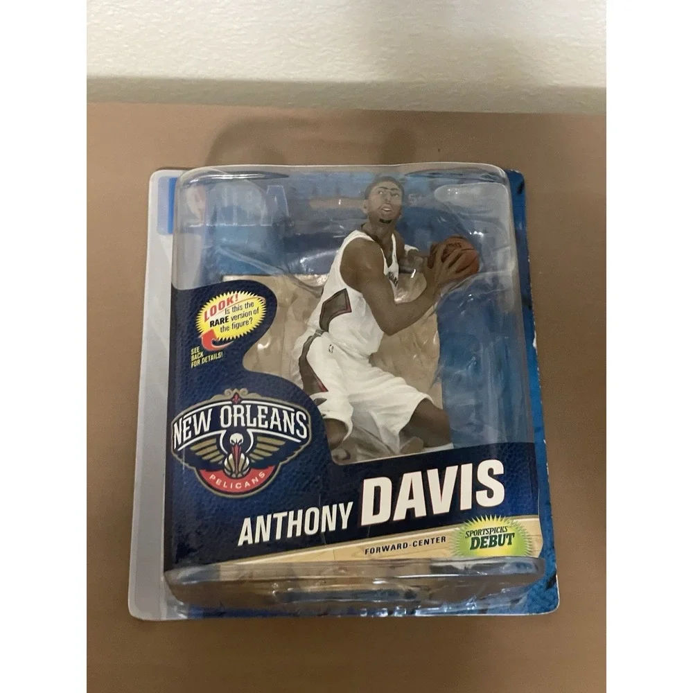 McFarlane NBA Series 24 Anthony Davis Pelicans White Jersey New NIB Sportspicks‎